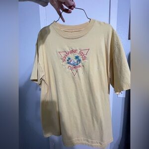 Sunshine State Florida Yellow T-Shirt